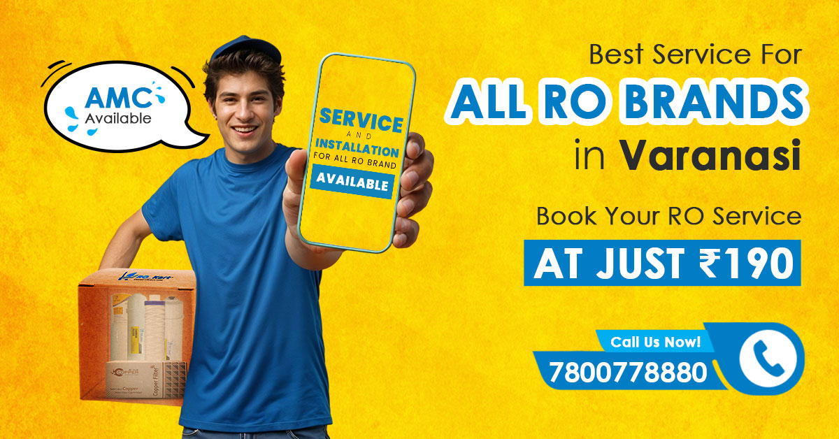 Best Service for All RO Brands in Varanasi – RO Kart Expert Repairs at ₹190