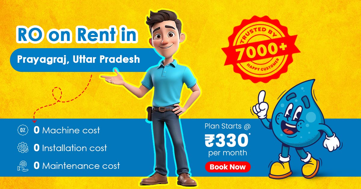 Rent RO Water Purifier in Prayagraj for Clean Drinking Water